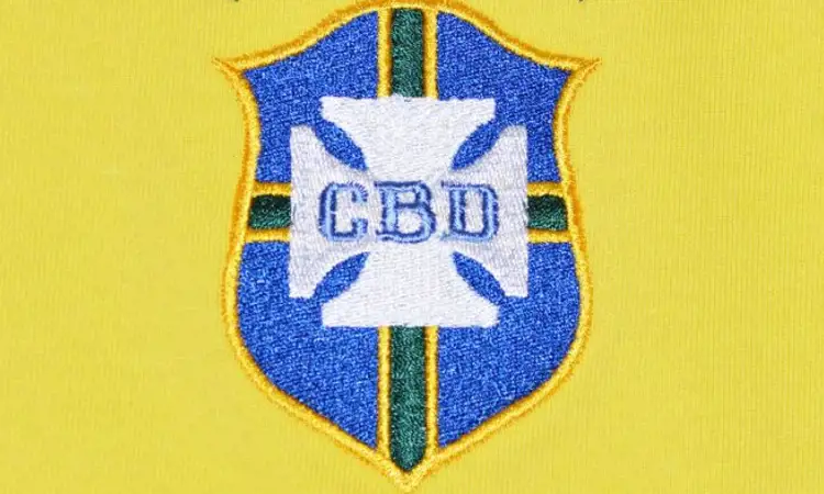 Brazilië retro voetbalshirt