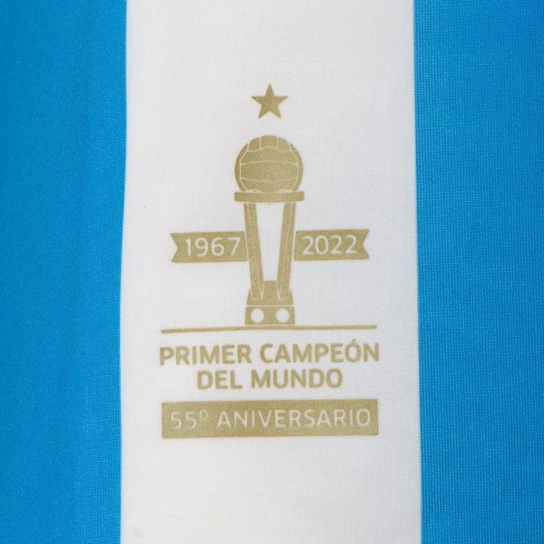 Racing Club thuisshirt 2022-2023 detail