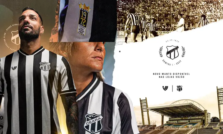 Ceará SC voetbalshirts 2022-2023