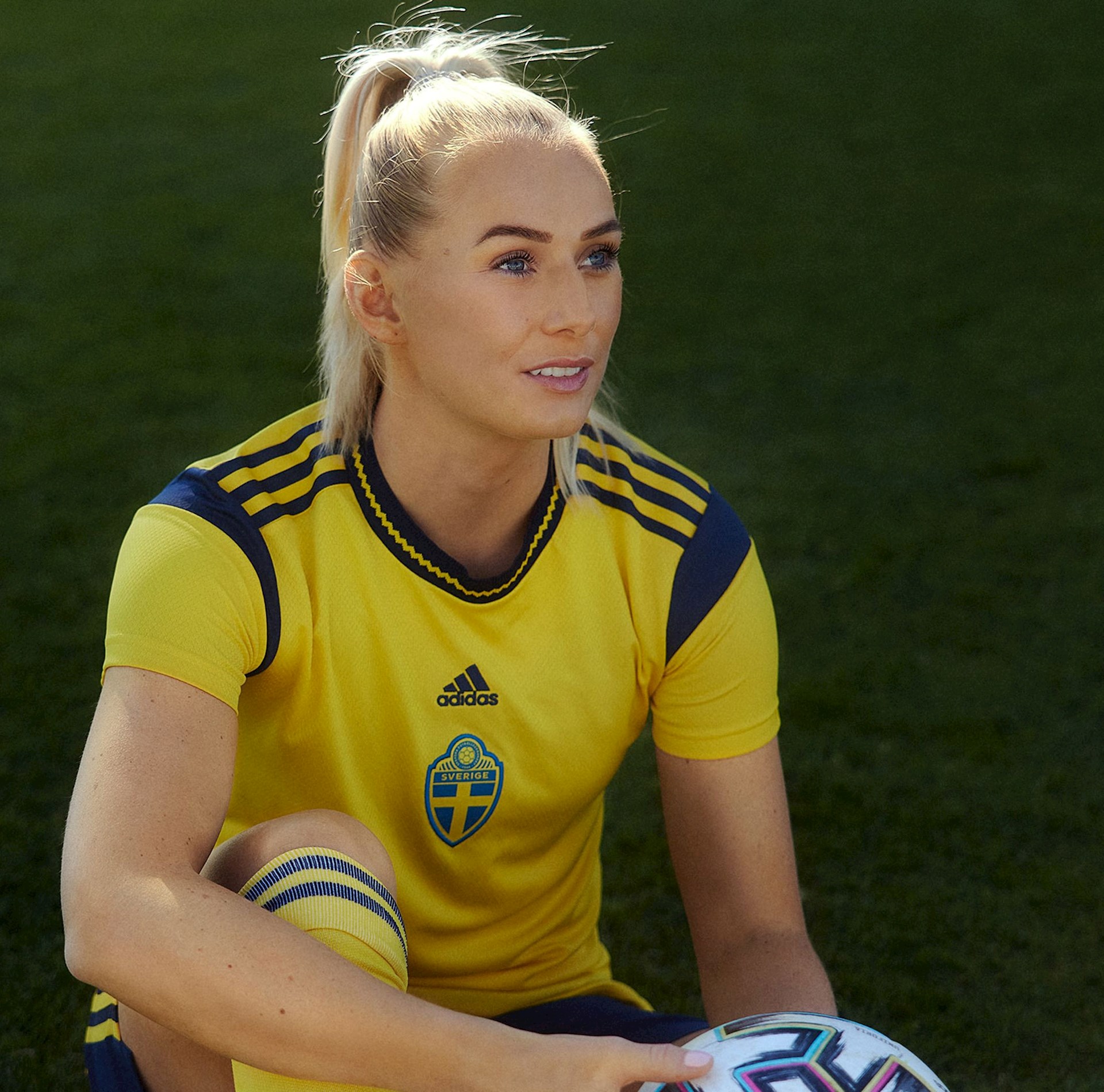 Zweden dames thuisshirt 2022-2023