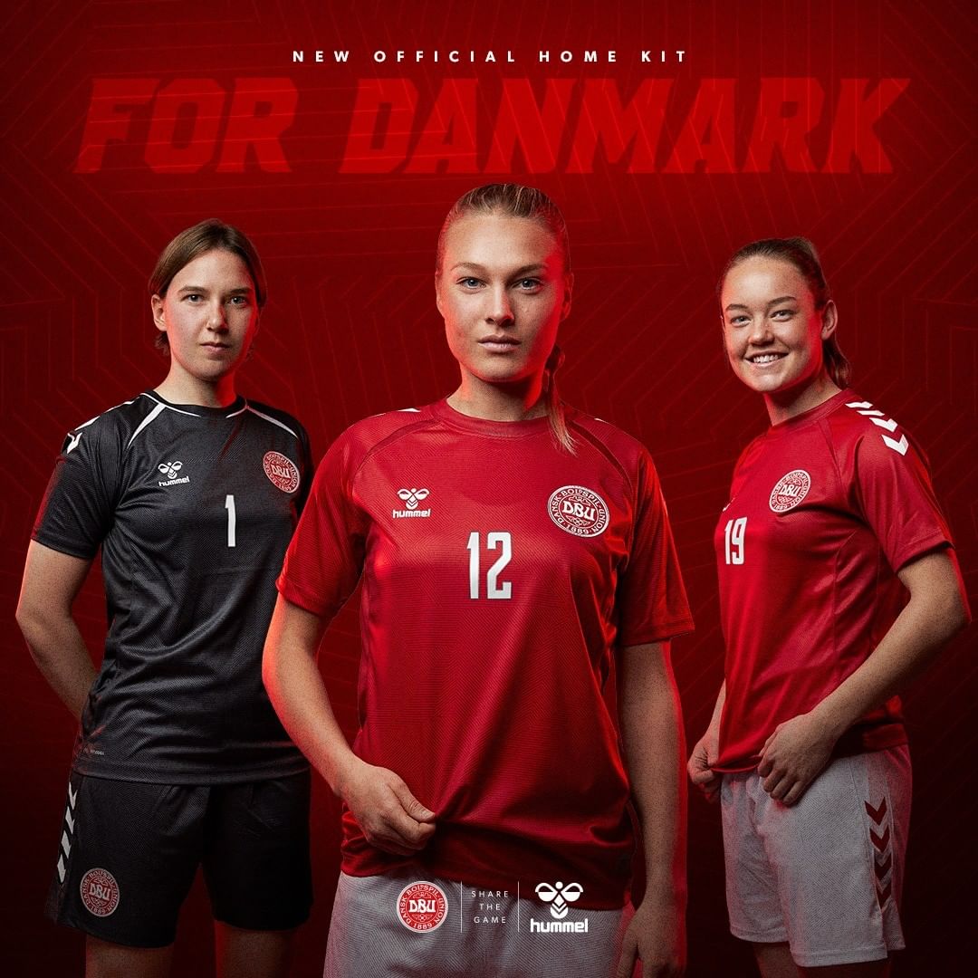 Denemarken vrouwen thuisshirt 2022-2023
