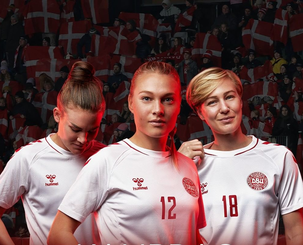 Denemarken vrouwen uitshirt 2022-2023