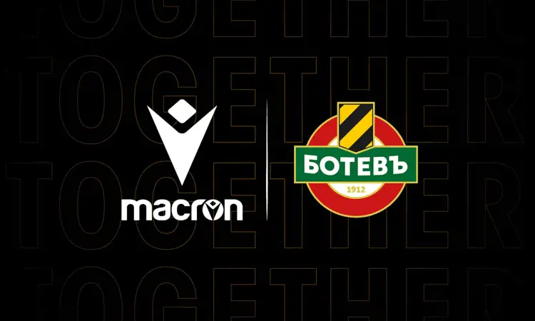 Macron nieuwe kledingsponsor Botev Plovdiv vanaf 2022-2023
