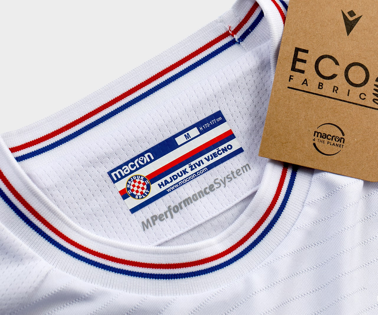 Detail Hajduk Split thuisshirt 2022-2023