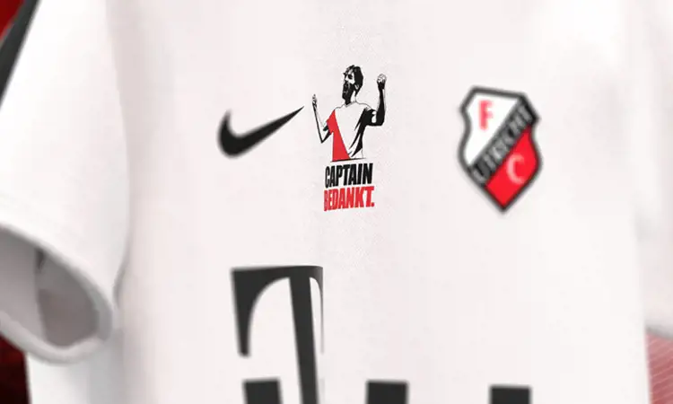FC Utrecht Willem Janssen voetbalshirt