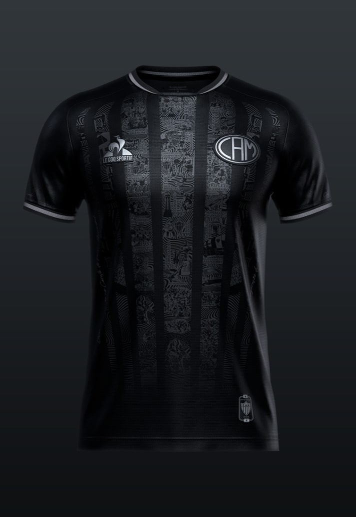 Atletico Mineiro Manto da Massa voetbalshirt 2022