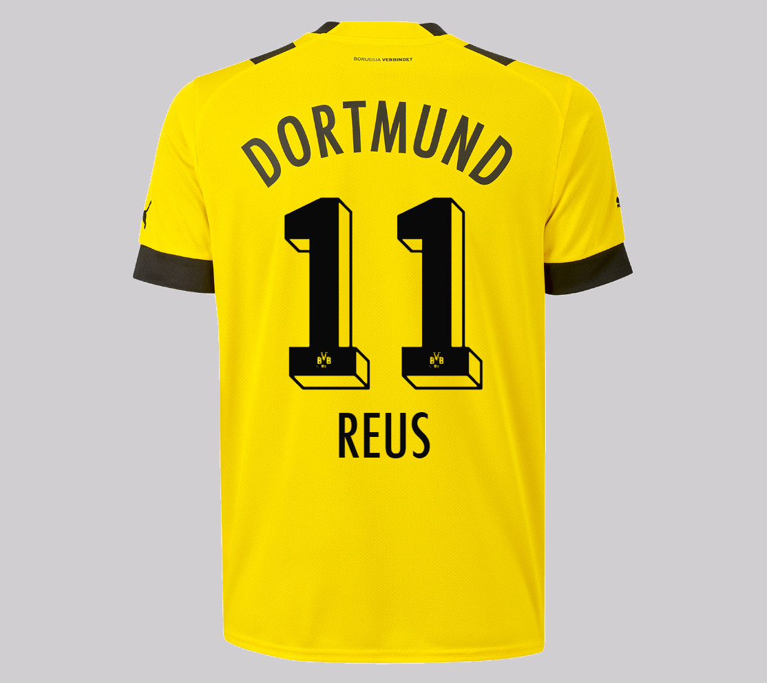 Officiële Borussia Dortmund bedrukking 2022-2023