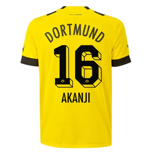 Borussia Dortmund voetbalshirt Akanji