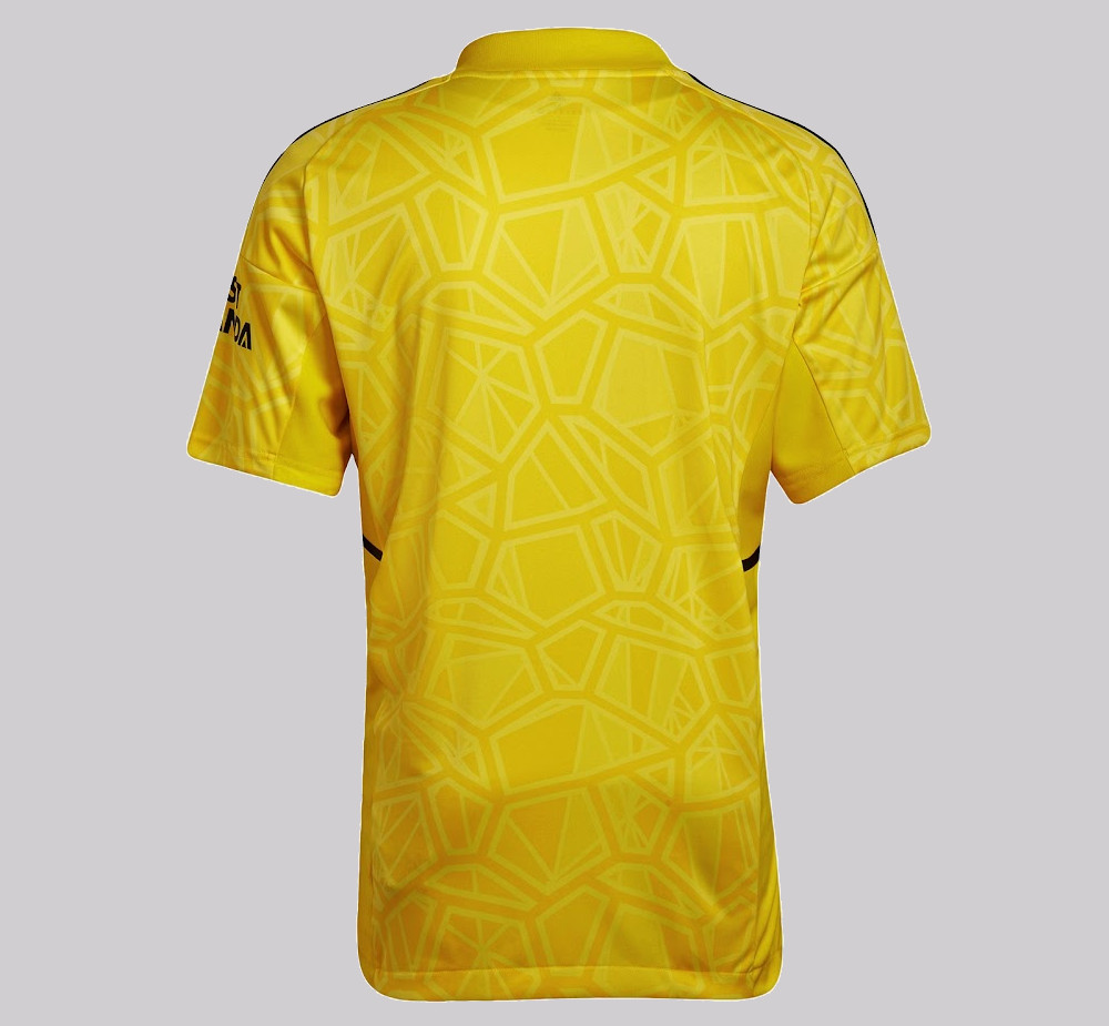 Achterkant Arsenal keepersshirt 2022-2023