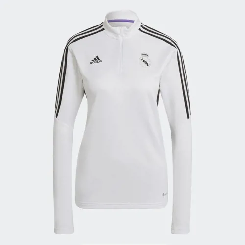 Real Madrid dames training sweater 2022-2023 - Wit