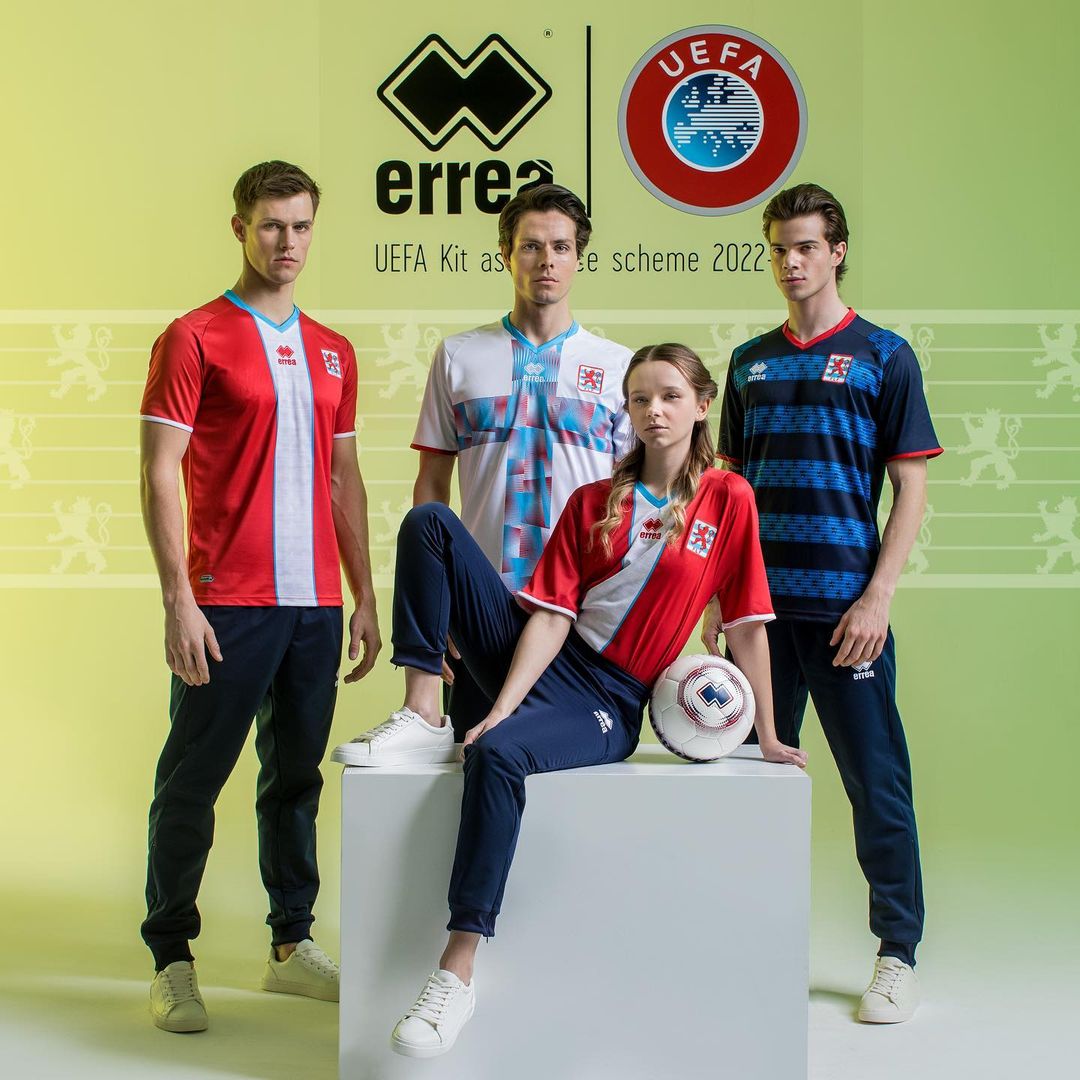 Luxemburg voetbalshirts 2022-2024