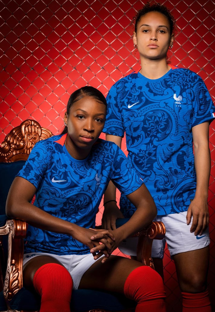 Frankrijk vrouwen voetbalshirt 2022-2023