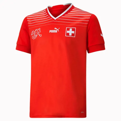 Zwitserland voetbalshirt kinderen 2022-2023