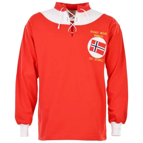 Noorwegen retro voetbalshirt 1936