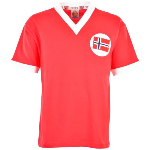 Noorwegen retro voetbalshirt jaren '60