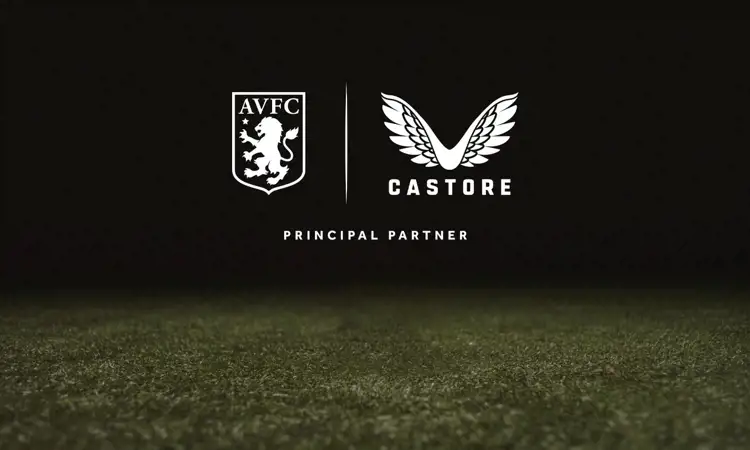 Castore kledingsponsor Aston Villa vanaf 2022-2023