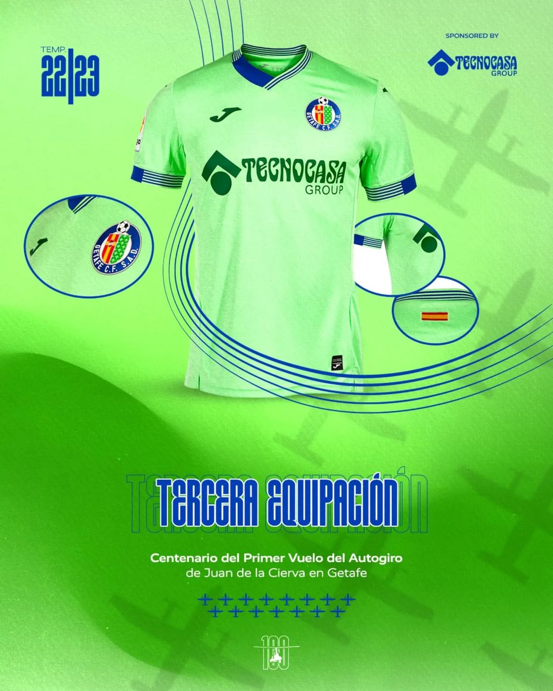 Getafe 3e shirt 2022-2023