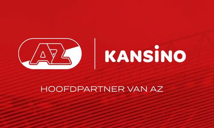 Kansino shirtsponsor van AZ vanaf 2022-2023
