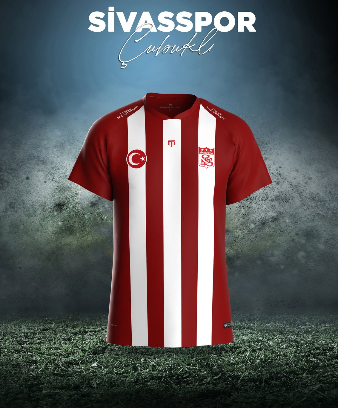 Sivasspor thuisshirt 2022-2023