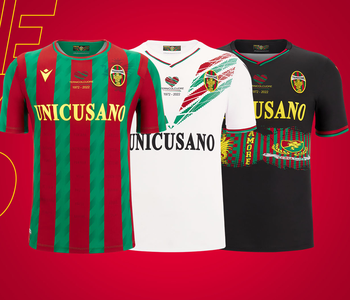 Ternana Calcio voetbalshirts 2022-2023