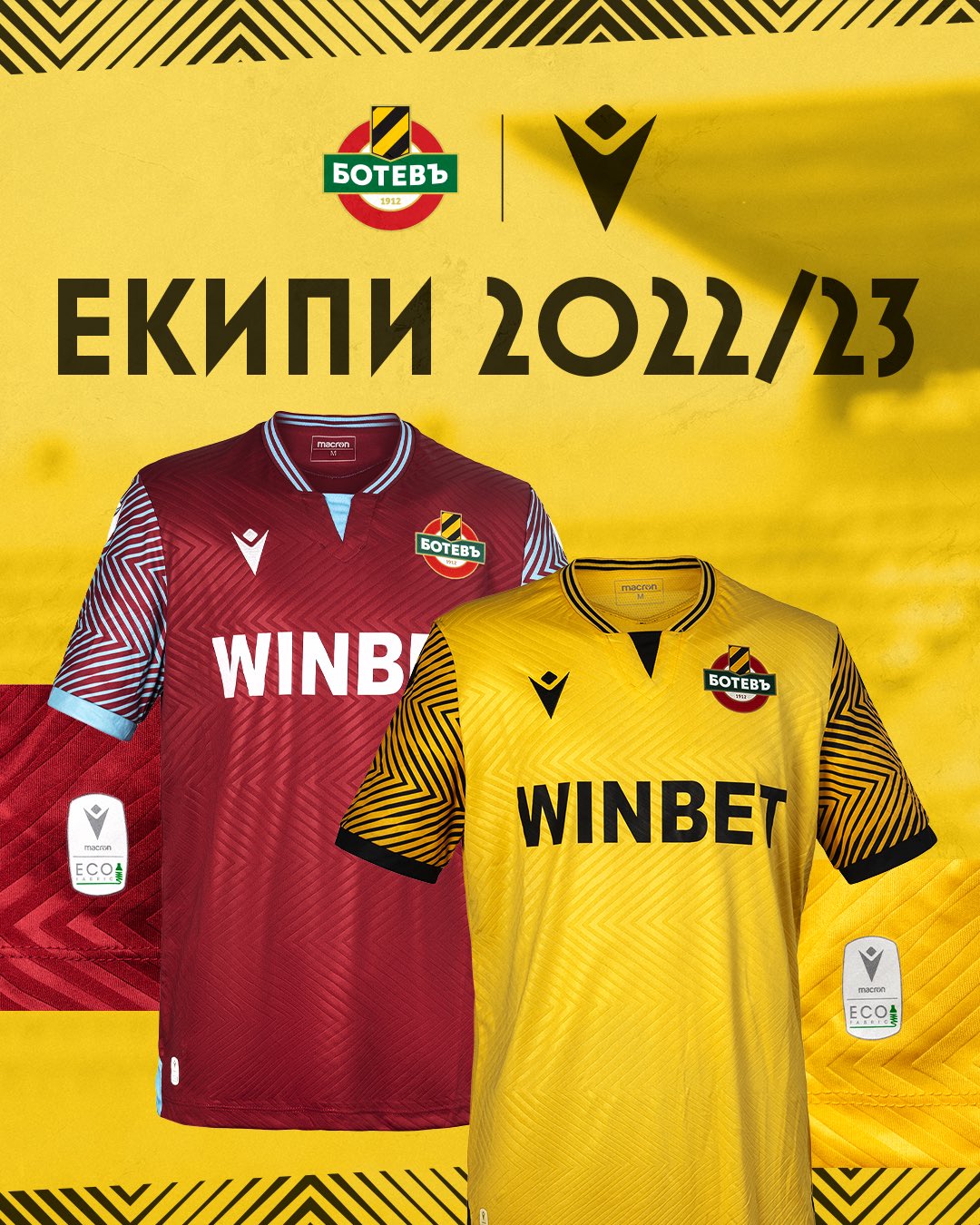 Botev Plovdiv voetbalshirts 2022-2023