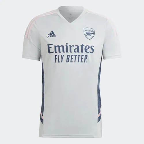 Arsenal trainingsshirt 2022-2023 - Grijs/Roze