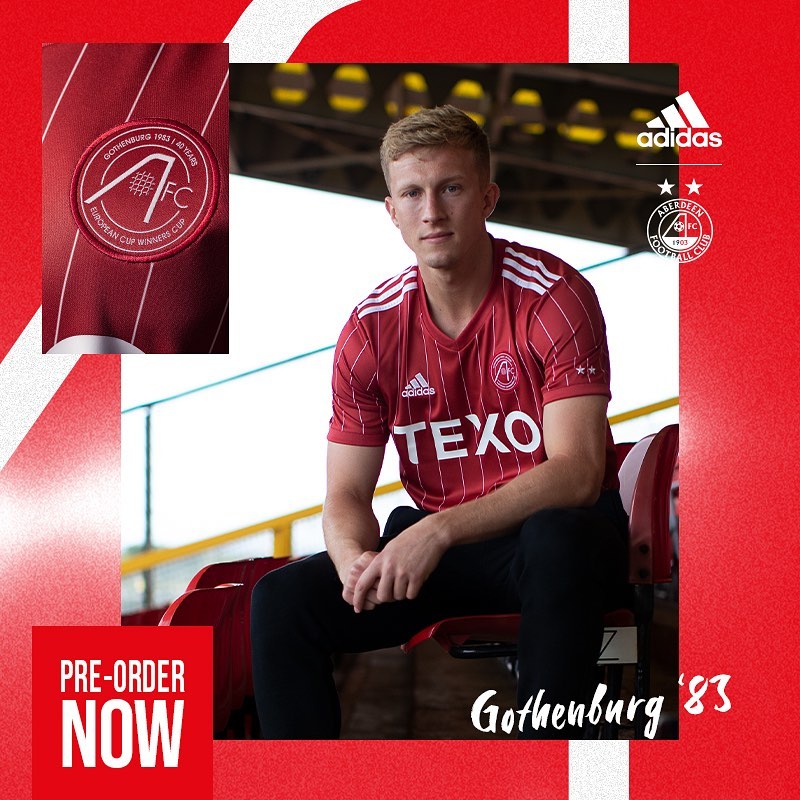 Camiseta Aberdeen Local 2022-2023