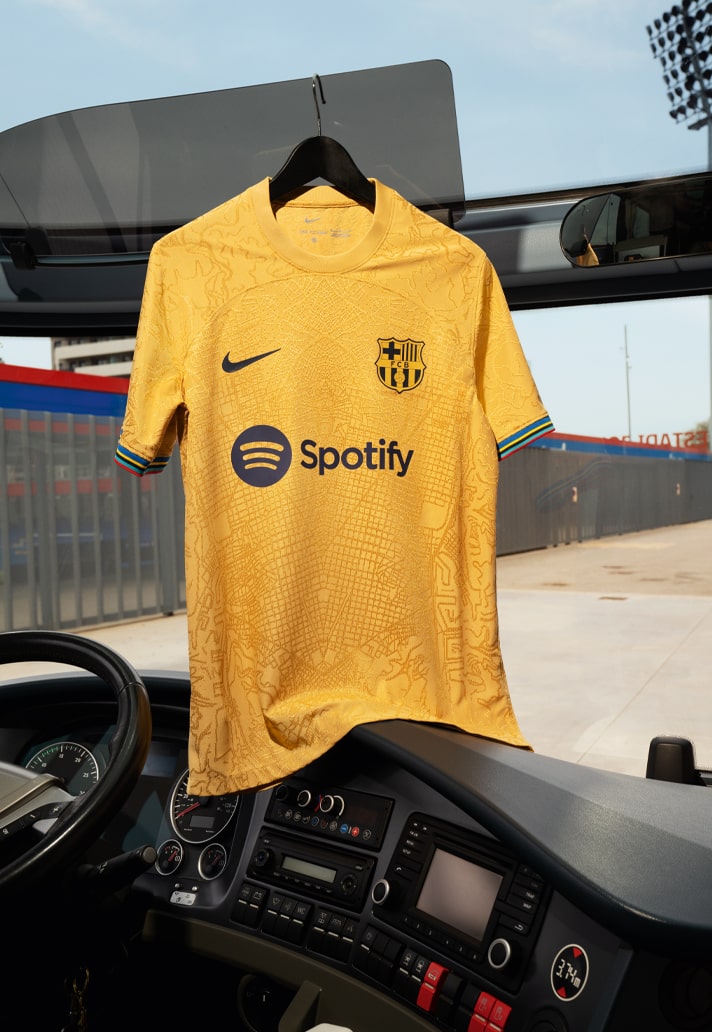 Pathologisch map niet voldoende FC Barcelona uitshirt 2022-2023 - Voetbalshirts.com