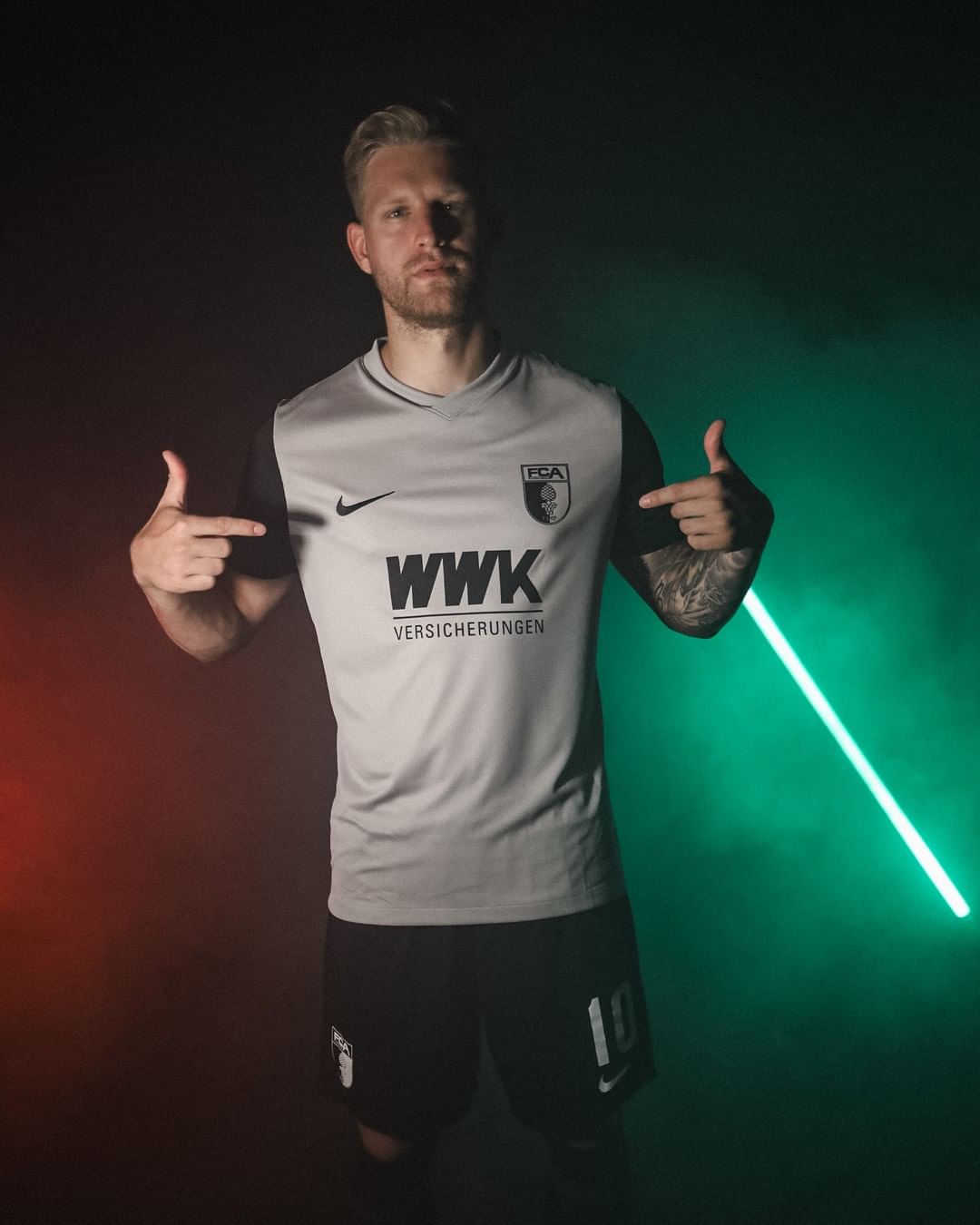 FC Augsburg 3e voetbalshirt 2022-2023