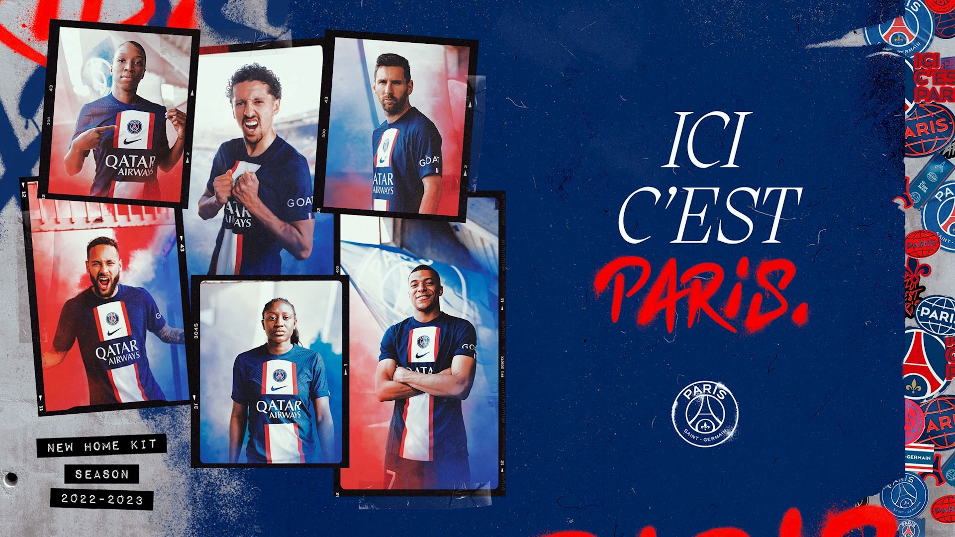 Paris Saint Germain thuisshirt 2022-2023 