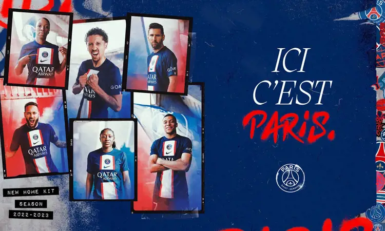 Paris Saint Germain thuisshirt 2022-2023