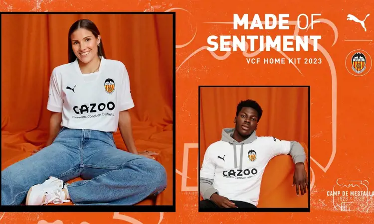 Valencia voetbalshirts 2022-2023