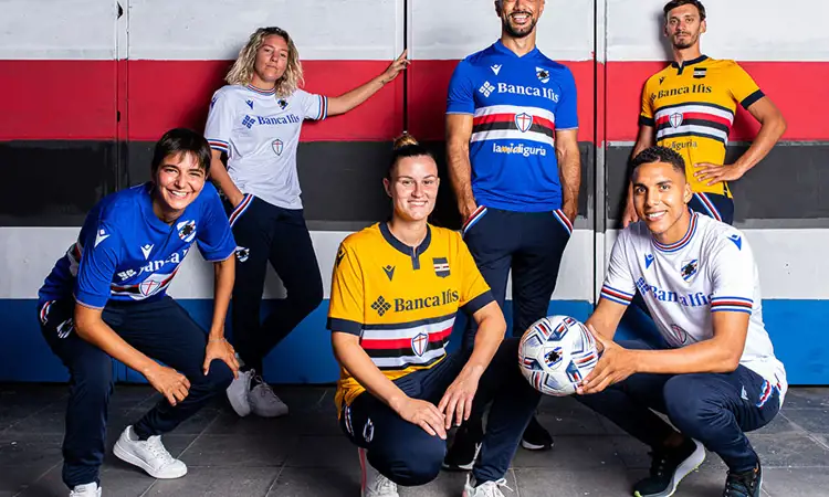 Sampdoria voetbalshirts 2022-2023