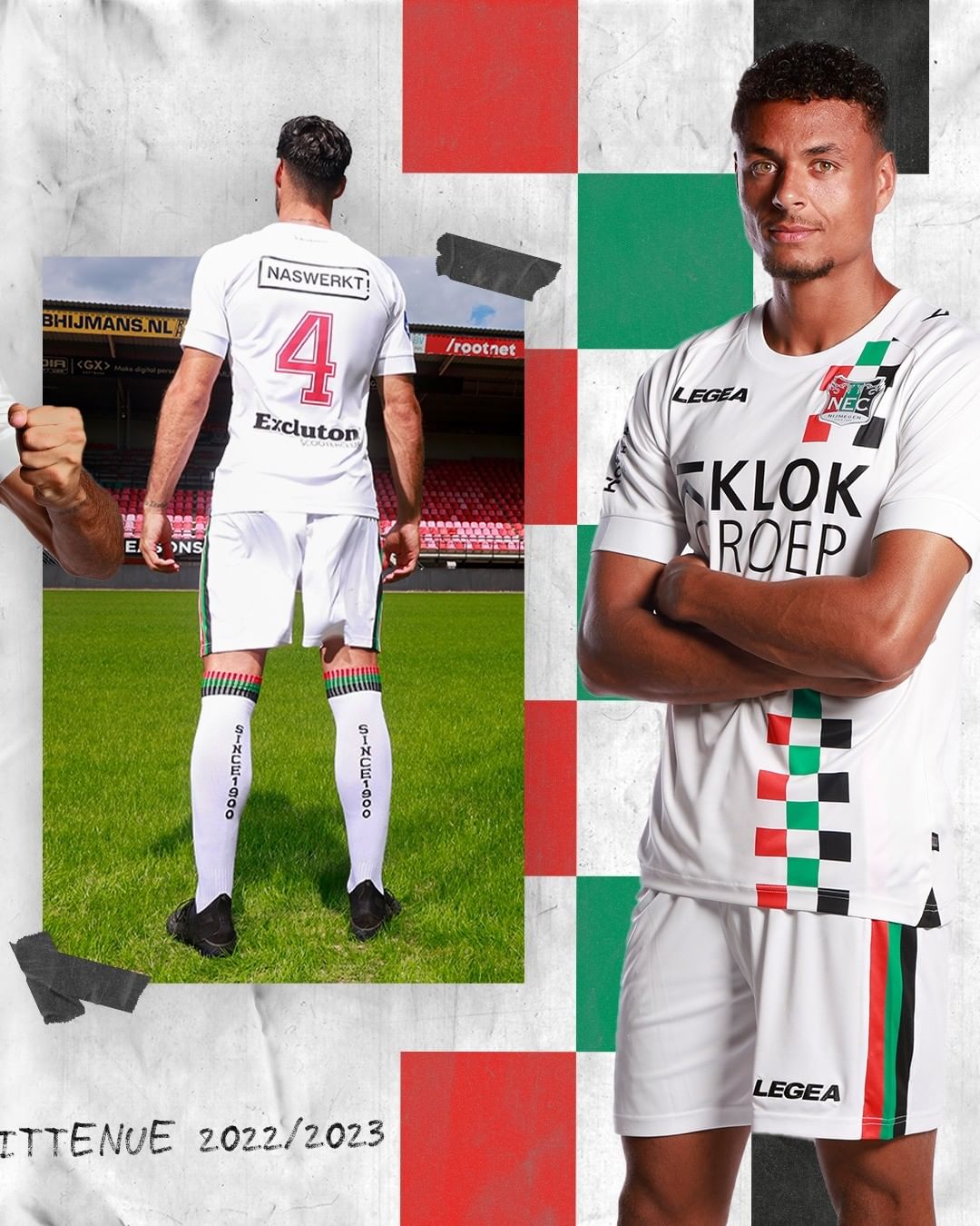 NEC Nijmegen uitshirt 2022-2023