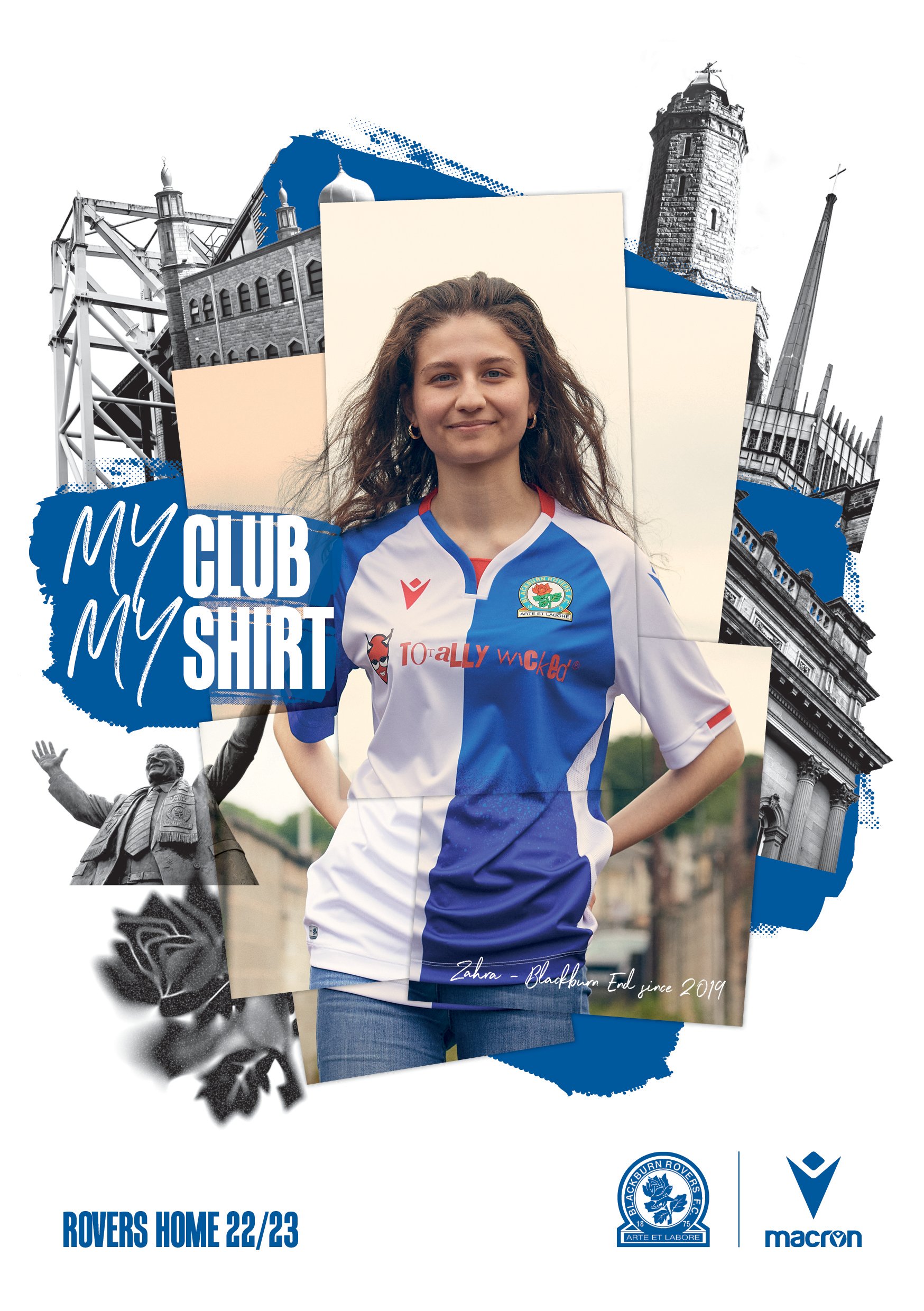 Camiseta local Blackburn Rovers 2022-2023