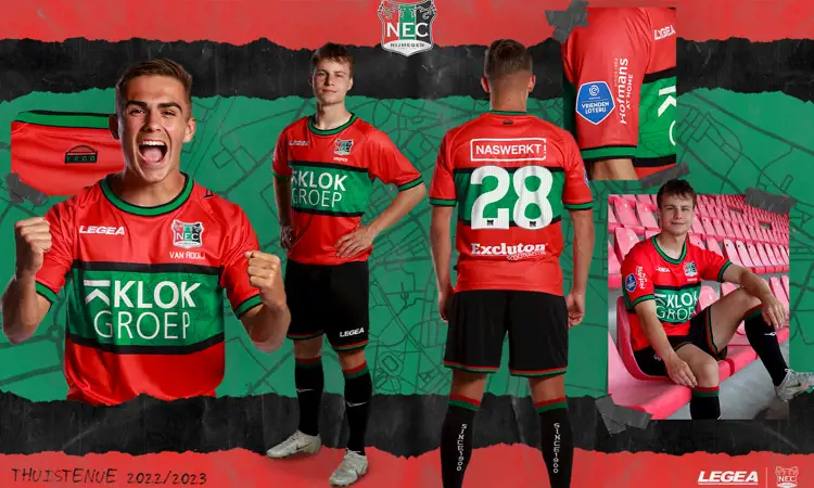 NEC Nijmegen voetbalshirts 2022-2023