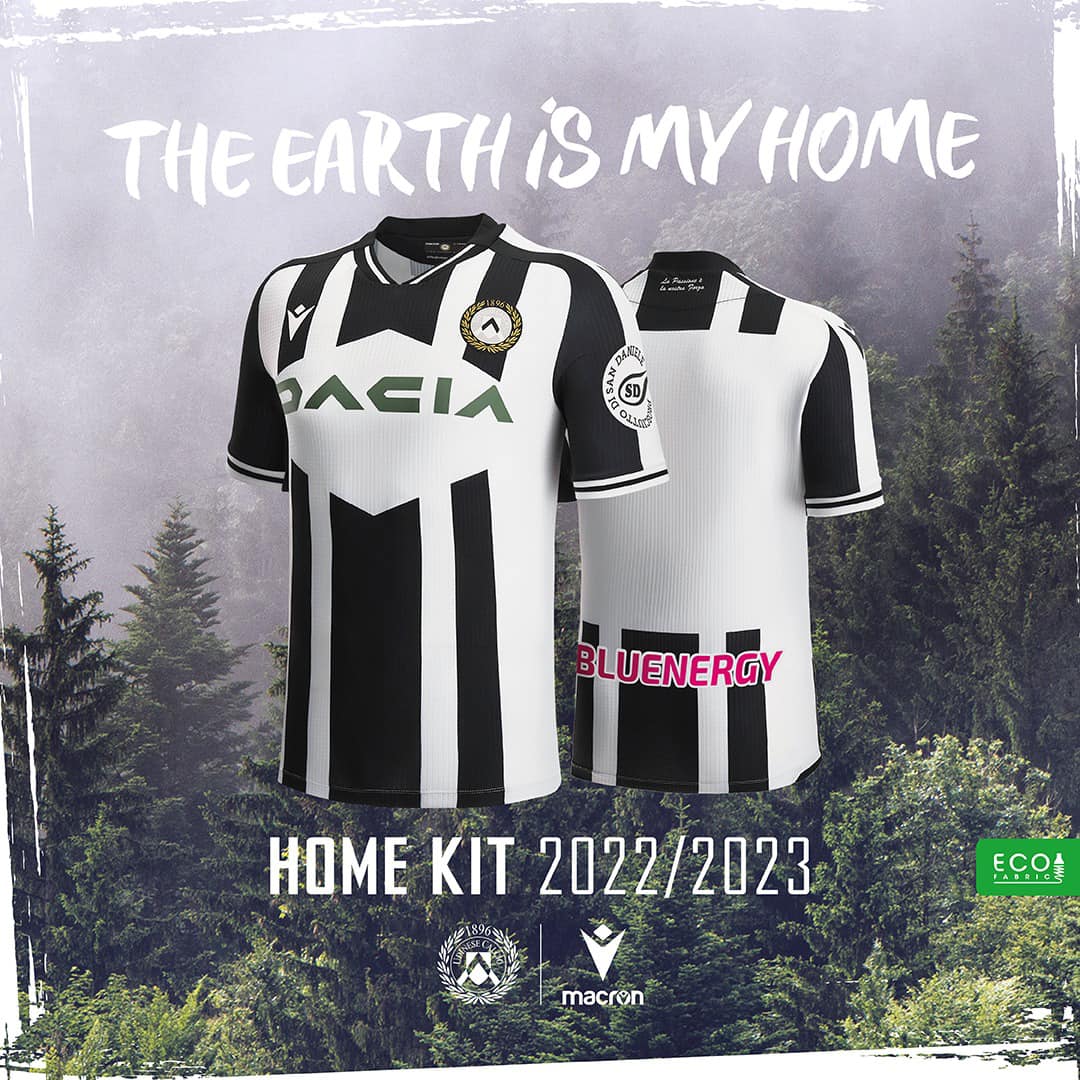 Udinese thuisshirt 2022-2023