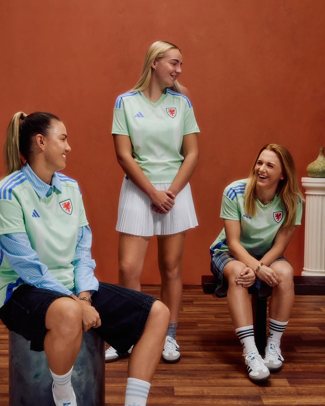 Wales EK 2025 vrouwen voetbalshirts in teken liefdeslepel! 