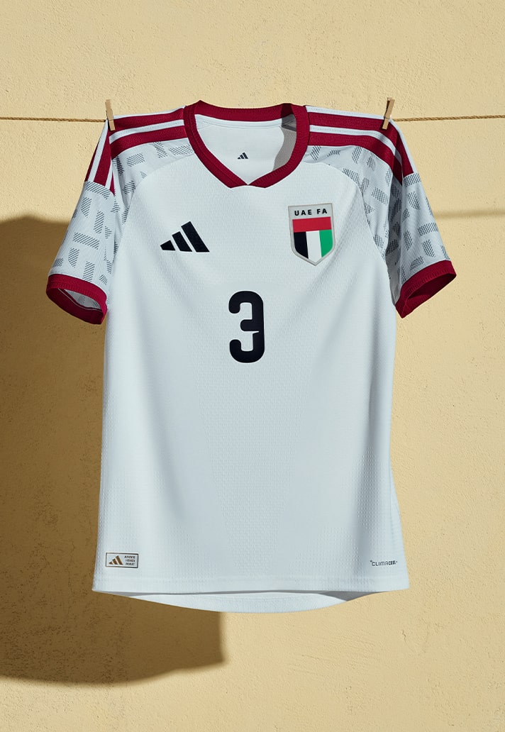 Verenigde Arabische Emiraten thuisshirt 2026-2027 in stijl logo voetbalbond 