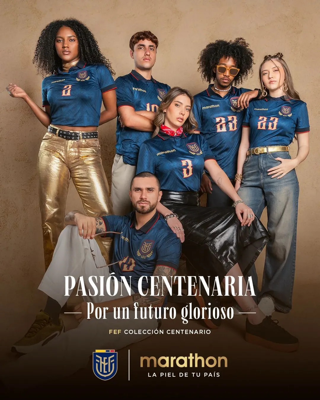 Ecuador voetbalshirts 2025-2026 ode aan 100 jarig bestaan