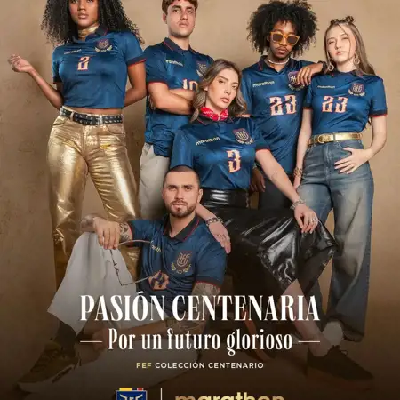 Ecuador voetbalshirts 2025-2026 ode aan 100 jarig bestaan