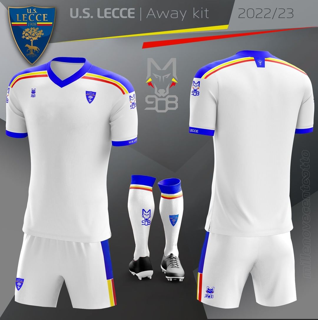 Lecce uitshirt 2022-2023