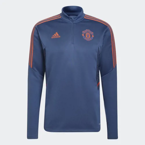 Manchester United training sweater 2022-2023 - Blauw
