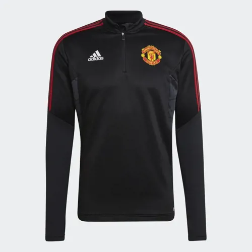 Manchester United training sweater 2022-2023 - Zwart 
