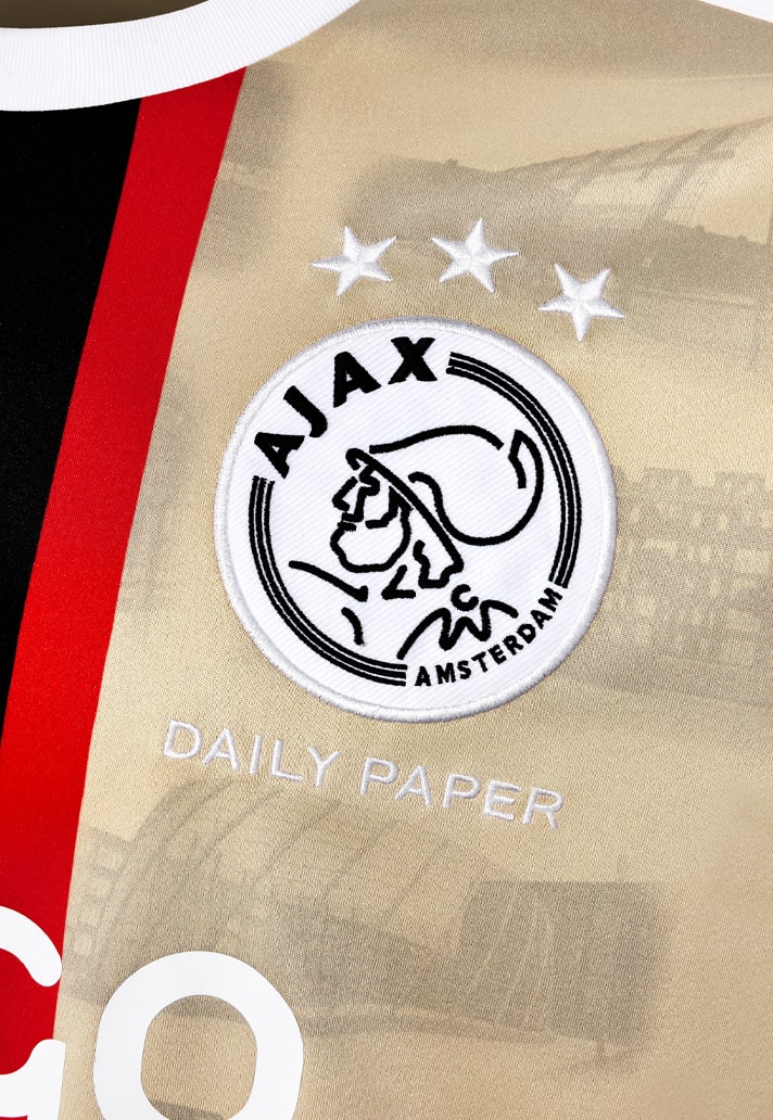 Ajax Daily Paper voetbalshirt 2022-2023