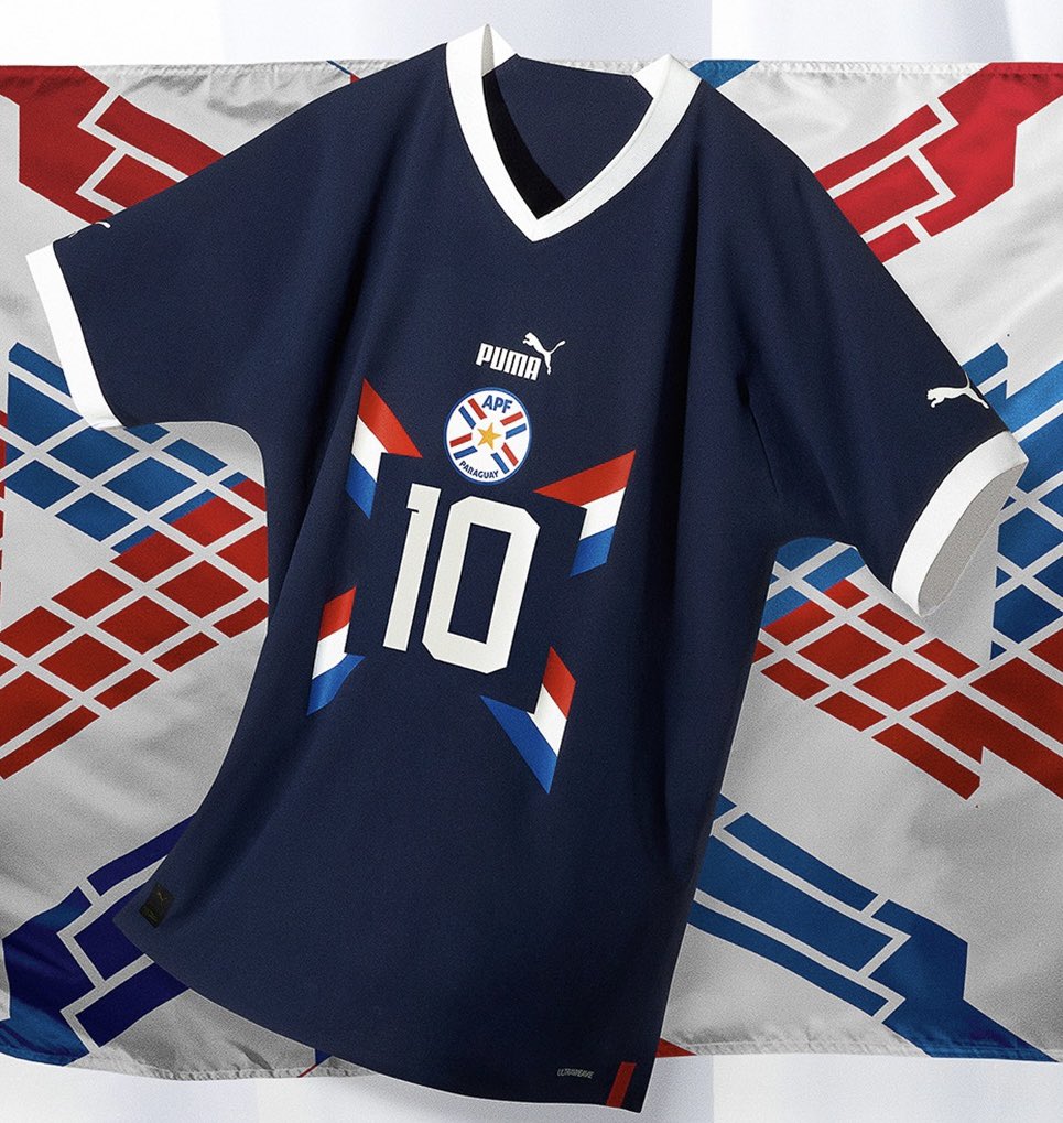 Paraguay uitshirt 2022-2023