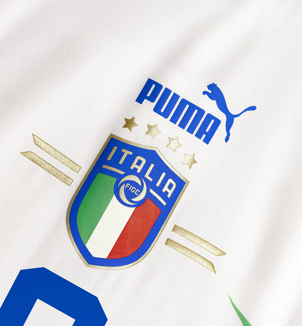 Detail Italië uitshirt 2022