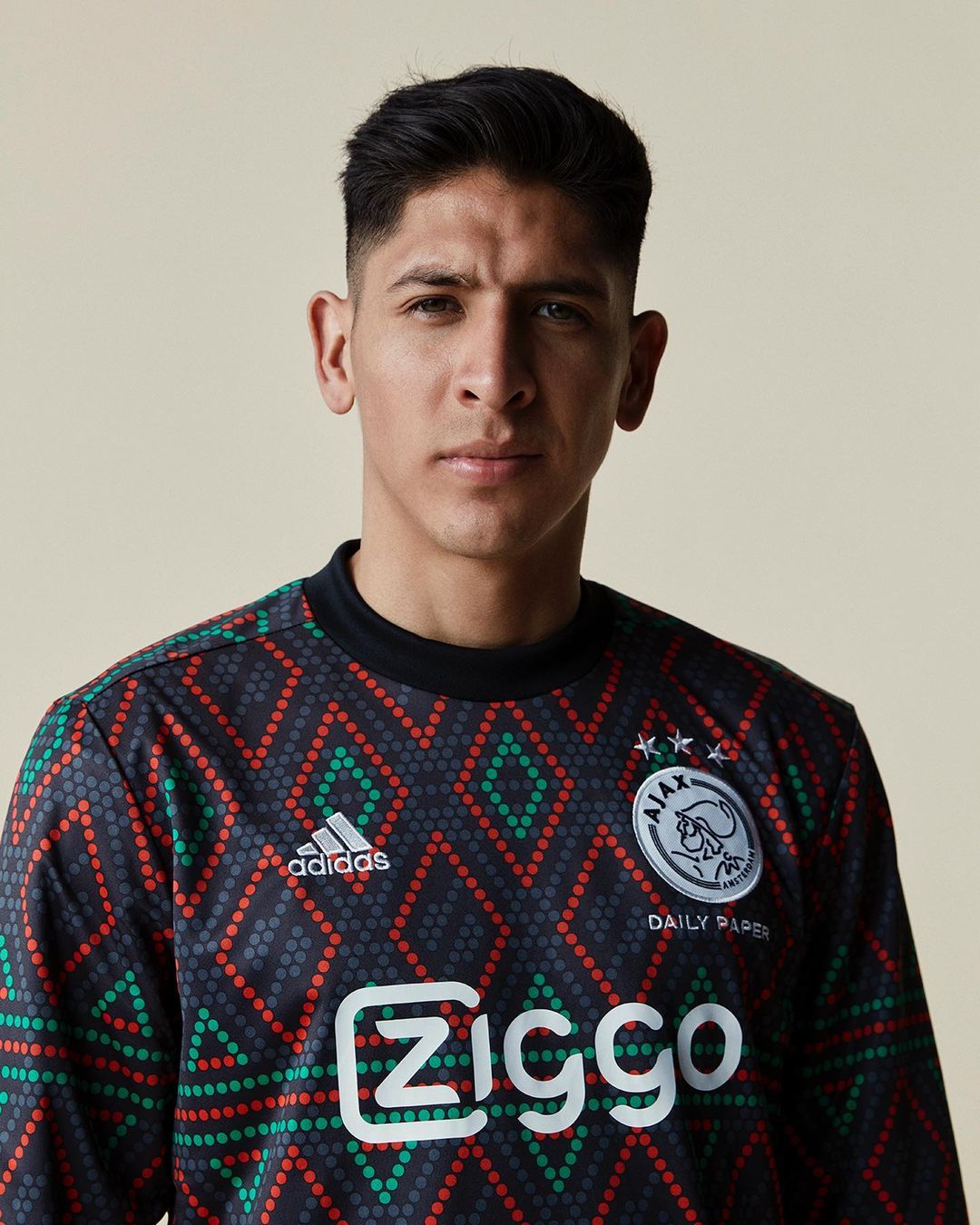 Ajax warming-up shirt Daily Paper 2022-2023