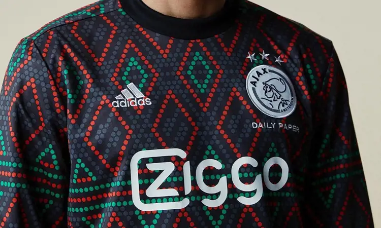 Ajax Daily Paper warming-up shirt 2022-2023