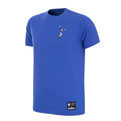 Boca Juniors Maradona Embroidery T-Shirt - Blauw